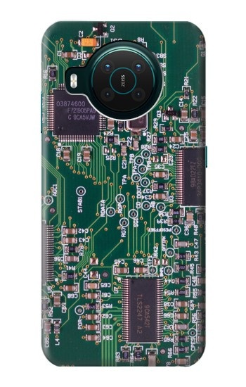 W3519 Electronics Circuit Board Graphic Case Cover Custodia e Flip Case per Nokia X10