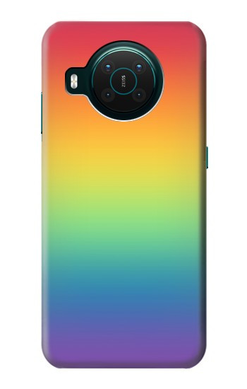 W3698 LGBT Gradient Pride Flag Case Cover Custodia e Flip Case per Nokia X10