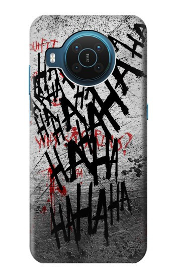 W3073 Joker Hahaha Blood Splash Case Cover Custodia e Flip Case per Nokia X20