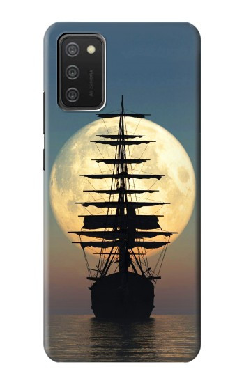 W2897 Pirate Ship Moon Night Case Cover Custodia e Flip Case per Samsung Galaxy A03S W2897 Pirate Ship Moon Night Case Cover Custodia e Flip Case per Samsung Galaxy A03S