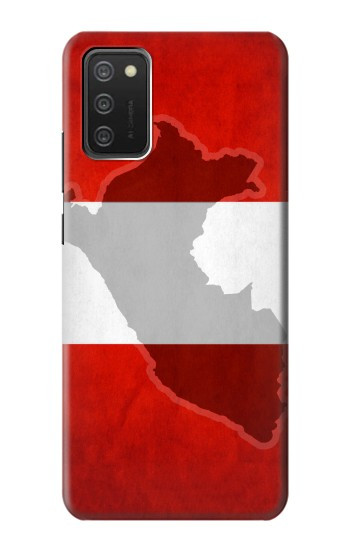 W3018 Peru Flag Case Cover Custodia e Flip Case per Samsung Galaxy A03S