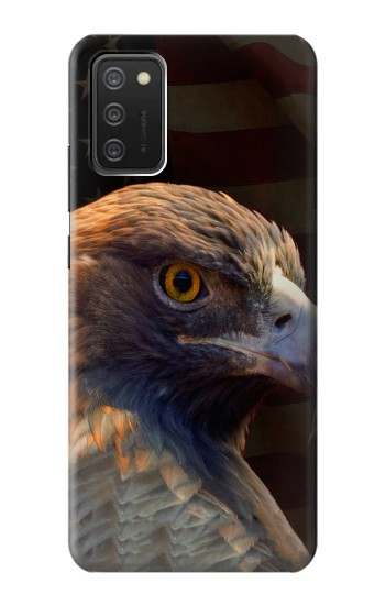W3376 Eagle American Flag Case Cover Custodia e Flip Case per Samsung Galaxy A03S