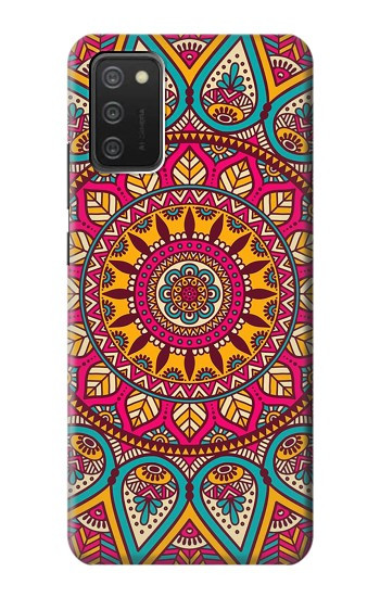 W3694 Hippie Art Pattern Case Cover Custodia e Flip Case per Samsung Galaxy A03S