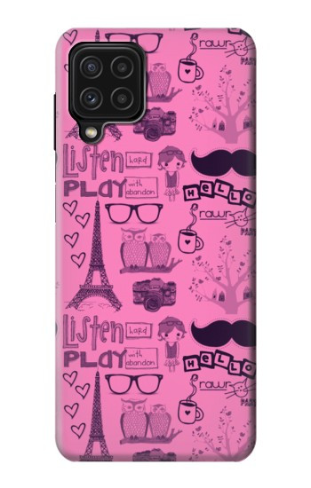 W2885 Paris Pink Case Cover Custodia e Flip Case per Samsung Galaxy A22 4G W2885 Paris Pink Case Cover Custodia e Flip Case per Samsung Galaxy A22 4G