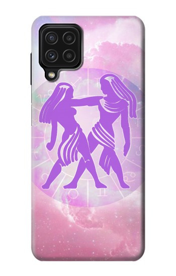W3259 Zodiac Gemini Case Cover Custodia e Flip Case per Samsung Galaxy A22 4G