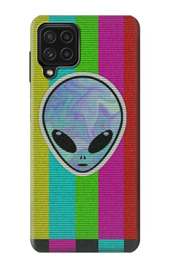 W3437 Alien No Signal Case Cover Custodia e Flip Case per Samsung Galaxy A22 4G