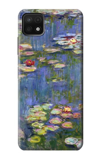 W0997 Claude Monet Water Lilies Case Cover Custodia e Flip Case per Samsung Galaxy A22 5G