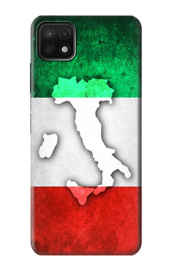 W2338 Italy Flag Case Cover Custodia e Flip Case per Samsung Galaxy A22 5G