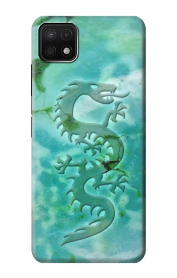 W2653 Dragon Green Turquoise Stone Graphic Case Cover Custodia e Flip Case per Samsung Galaxy A22 5G