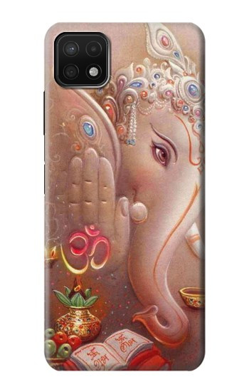 W2678 Hindu God Ganesha Lord of Success Case Cover Custodia e Flip Case per Samsung Galaxy A22 5G