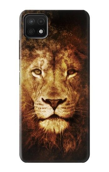 W3182 Lion Case Cover Custodia e Flip Case per Samsung Galaxy A22 5G