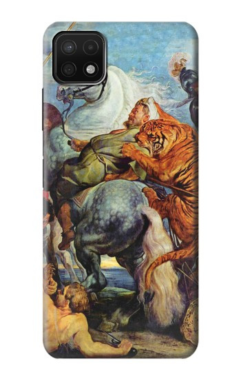 W3331 Peter Paul Rubens Tiger und Lowenjagd Case Cover Custodia e Flip Case per Samsung Galaxy A22 5G W3331 Peter Paul Rubens Tiger und Lowenjagd Case Cover Custodia e Flip Case per Samsung Galaxy A22 5G