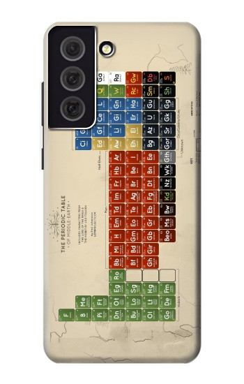W1695 The Periodic Table of Middle Earth Case Cover Custodia e Flip Case per Samsung Galaxy S21 FE 5G