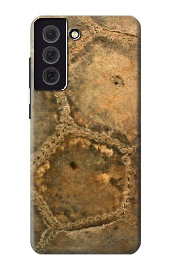 W2531 Old Soccer Ball Case Cover Custodia e Flip Case per Samsung Galaxy S21 FE 5G