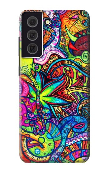 W3255 Colorful Art Pattern Case Cover Custodia e Flip Case per Samsung Galaxy S21 FE 5G