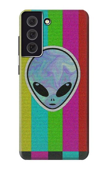 W3437 Alien No Signal Case Cover Custodia e Flip Case per Samsung Galaxy S21 FE 5G