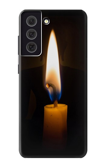 W3530 Buddha Candle Burning Case Cover Custodia e Flip Case per Samsung Galaxy S21 FE 5G