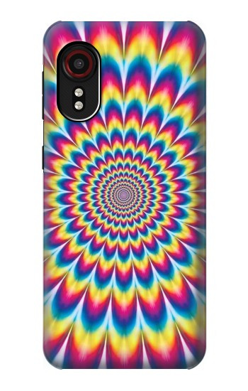 W3162 Colorful Psychedelic Case Cover Custodia e Flip Case per Samsung Galaxy Xcover 5