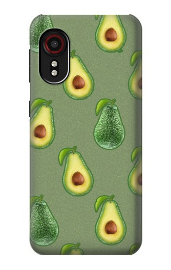 W3285 Avocado Fruit Pattern Case Cover Custodia e Flip Case per Samsung Galaxy Xcover 5