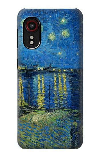 W3336 Van Gogh Starry Night Over the Rhone Case Cover Custodia e Flip Case per Samsung Galaxy Xcover 5