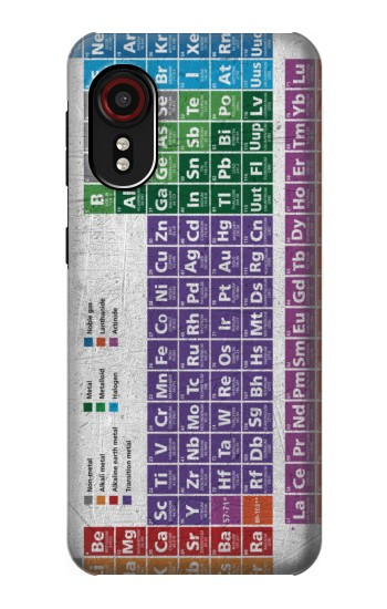 W3383 Periodic Table Case Cover Custodia e Flip Case per Samsung Galaxy Xcover 5