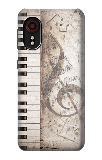 W3390 Music Note Case Cover Custodia e Flip Case per Samsung Galaxy Xcover 5