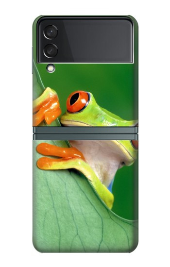 W1047 Little Frog Hard Case For Samsung Galaxy Z Flip 3 5G W1047 Little Frog Hard Case For Samsung Galaxy Z Flip 3 5G