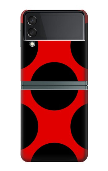 W1829 Ladybugs Dot Pattern Hard Case For Samsung Galaxy Z Flip 3 5G