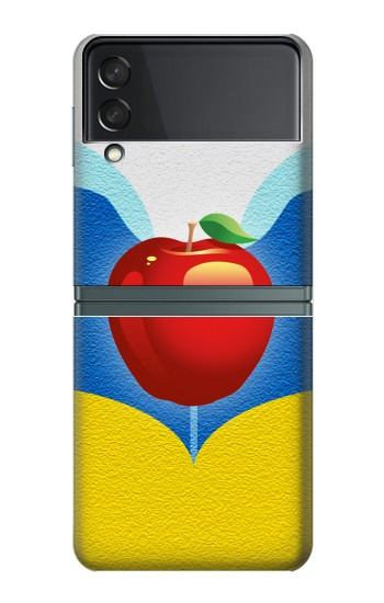 W2687 Snow White Poisoned Apple Hard Case For Samsung Galaxy Z Flip 3 5G