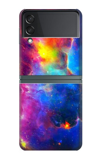 W3371 Nebula Sky Hard Case For Samsung Galaxy Z Flip 3 5G