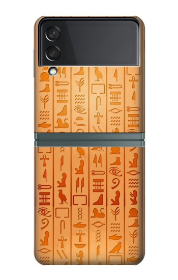 W3440 Egyptian Hieroglyphs Hard Case For Samsung Galaxy Z Flip 3 5G