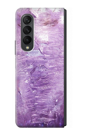 W2690 Amethyst Crystals Graphic Printed Hard Case For Samsung Galaxy Z Fold 3 5G W2690 Amethyst Crystals Graphic Printed Hard Case For Samsung Galaxy Z Fold 3 5G