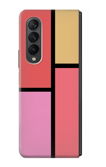 W2795 Cheek Palette Color Hard Case For Samsung Galaxy Z Fold 3 5G