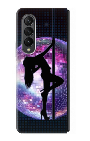 W3284 Sexy Girl Disco Pole Dance Hard Case For Samsung Galaxy Z Fold 3 5G