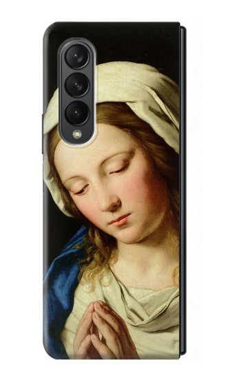 W3476 Virgin Mary Prayer Hard Case For Samsung Galaxy Z Fold 3 5G