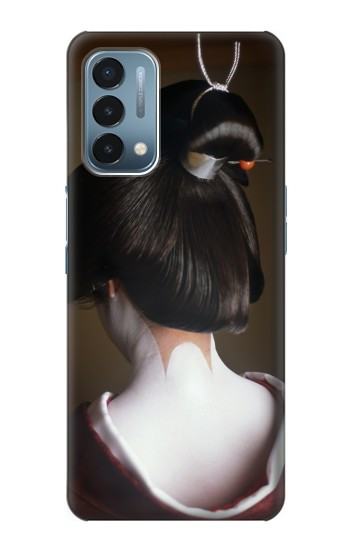 W1337 Japan Geisha Neck Case Cover Custodia e Flip Case per OnePlus Nord N200 5G