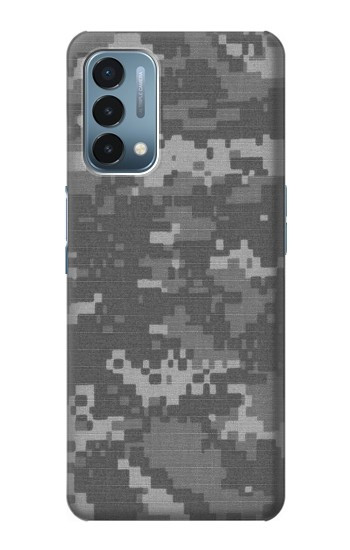 W2867 Army White Digital Camo Case Cover Custodia e Flip Case per OnePlus Nord N200 5G