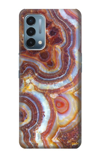 W3034 Colored Marble Texture Printed Case Cover Custodia e Flip Case per OnePlus Nord N200 5G