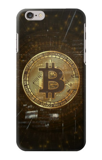 W3798 Cryptocurrency Bitcoin Case Cover Custodia e Flip Case per iPhone 6 Plus, iPhone 6s Plus