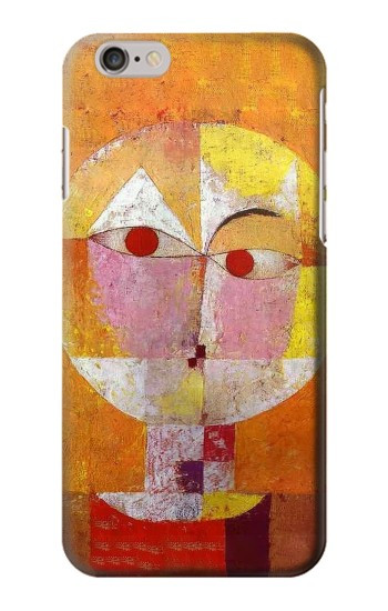 W3811 Paul Klee Senecio Man Head Case Cover Custodia e Flip Case per iPhone 6 Plus, iPhone 6s Plus