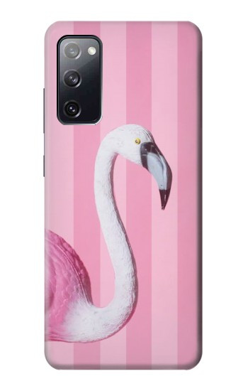 W3805 Flamingo Pink Pastel Case Cover Custodia e Flip Case per Samsung Galaxy S20 FE