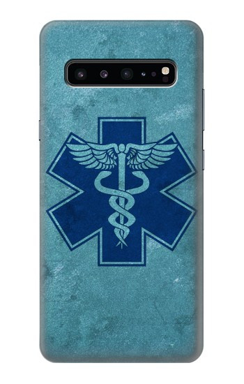 W3824 Caduceus Medical Symbol Case Cover Custodia e Flip Case per Samsung Galaxy S10 5G