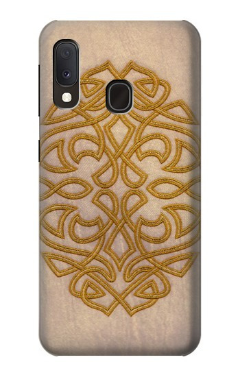 W3796 Celtic Knot Case Cover Custodia e Flip Case per Samsung Galaxy A20e