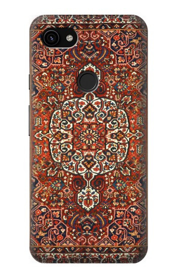 W3813 Persian Carpet Rug Pattern Case Cover Custodia e Flip Case per Google Pixel 3a XL
