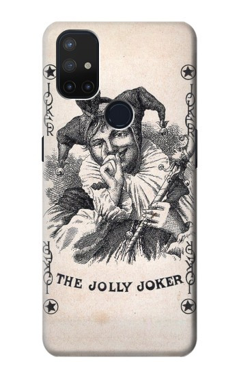 W3818 Vintage Playing Card Case Cover Custodia e Flip Case per OnePlus Nord N10 5G