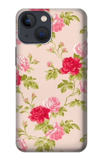 W3037 Pretty Rose Cottage Flora Case Cover Custodia e Flip Case per iPhone 13 mini