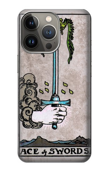 W2482 Tarot Card Ace of Swords Case Cover Custodia e Flip Case per iPhone 13 Pro Max