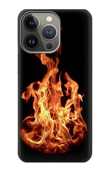 W3379 Fire Frame Case Cover Custodia e Flip Case per iPhone 13 Pro Max