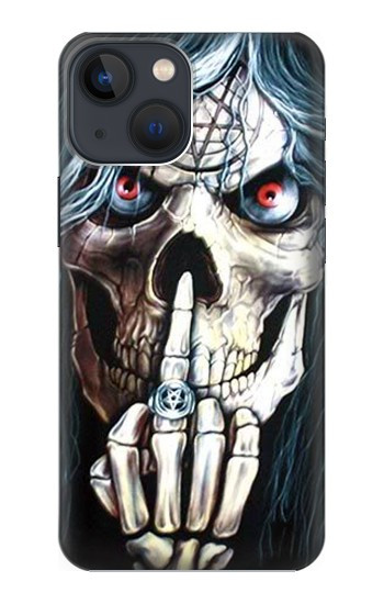 W0222 Skull Pentagram Case Cover Custodia e Flip Case per iPhone 13