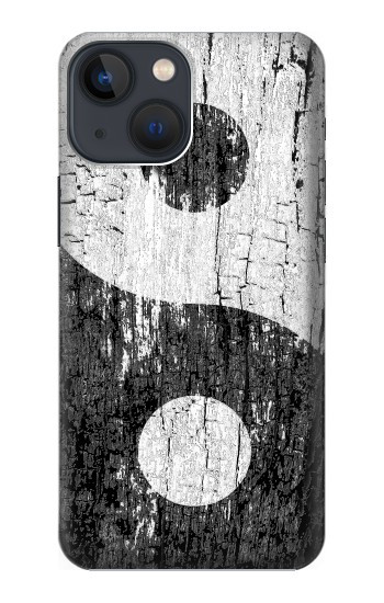 W2489 Yin Yang Wood Graphic Printed Case Cover Custodia e Flip Case per iPhone 13